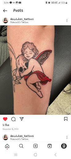 Explore tattoo ideas doves, creative tattoo ideas in Atlantic Beach, available at The Ink Chamber Tattoo Parlor