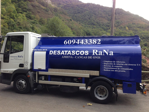 Desatascos Rana en Pervís, Asturias