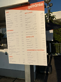 Menu du Rheinterrassen Köln à Cologne