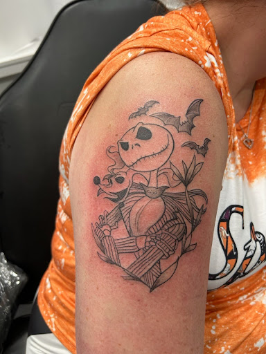 Explore chest tattoo filler ideas, creative tattoo ideas in Warner Robins, available at Savage Art Tattoo, Body Piercing & Permanent Makeup