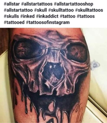 Explore april birth flower tattoo ideas, creative tattoo ideas in Hialeah, available at Allstar Tattoo & Body piercing