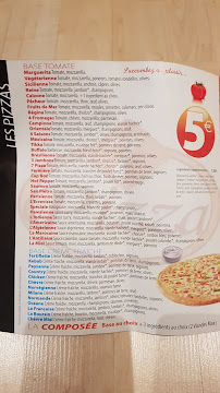 Pizzeria 7 Pizza - Pizzeria stains à Stains (la carte)