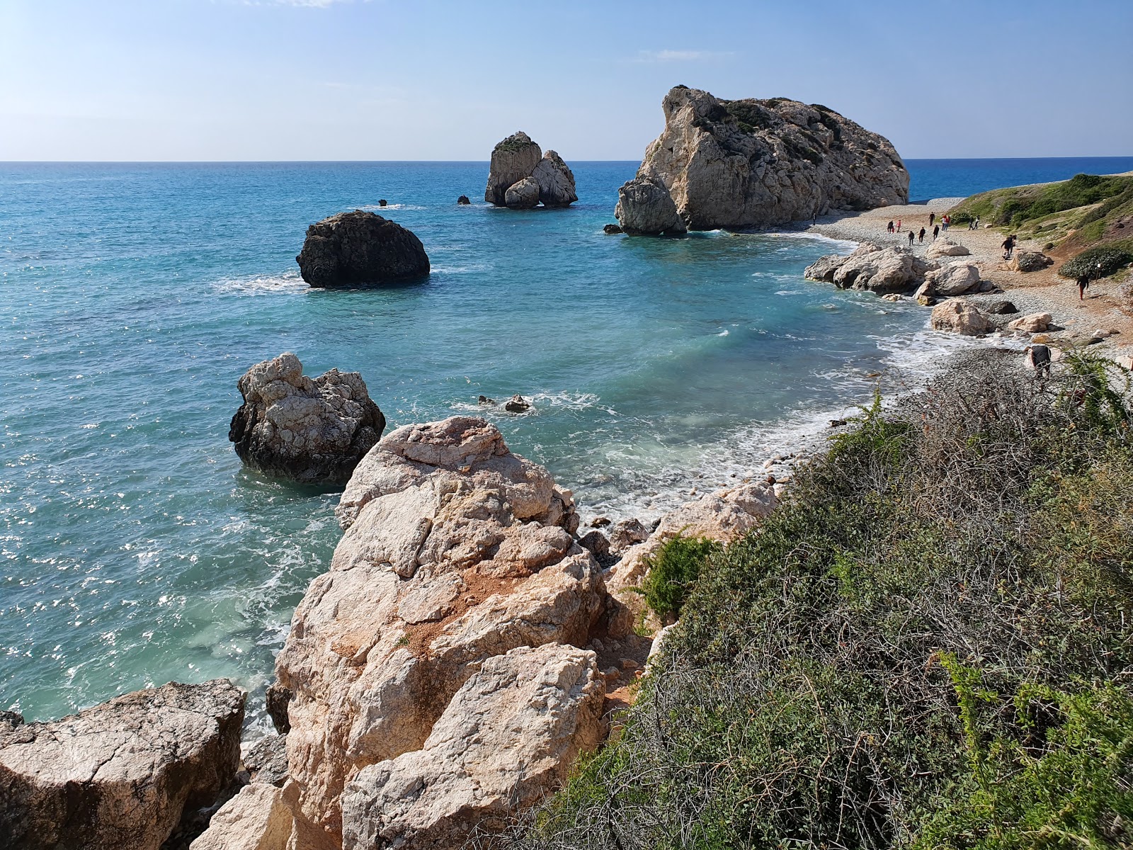 Aphrodite's rock beach'in fotoğrafı çok temiz temizlik seviyesi ile