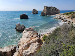 Aphrodite's rock beach'in fotoğrafı çok temiz temizlik seviyesi ile