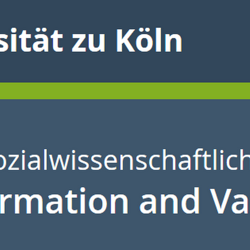 Universität zu Köln, Digital Transformation and Value Creation