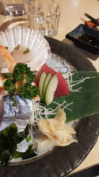 Sashimi du Restaurant à plaque chauffante (teppanyaki) Ayako teppanyaki à Paris - n°7