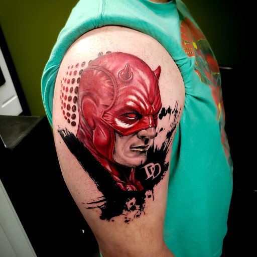 Explore seagull tattoo ideas, creative tattoo ideas in Calhoun, available at A Sailors Grave Tattoo Parlor