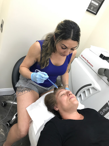 Explore metroid tattoo ideas, creative tattoo ideas in Middle Village, available at Bye Bye Ink Laser Tattoo Removal