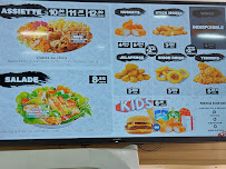 Menu / carte de Burger Store à Gennevilliers