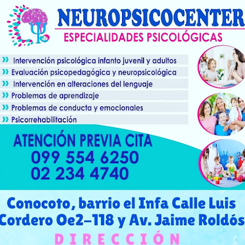 Opiniones de Neuropsicocenter en Quito - Psicólogo