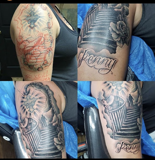 Explore wedding band tattoo ideas, creative tattoo ideas in Keyport, available at Taboo Tattoos