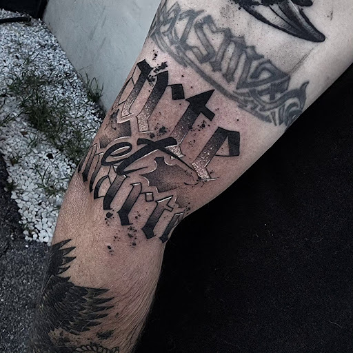 Explore tattoos with names ideas, creative tattoo ideas in Valdosta, available at Acid Ink Tattoos