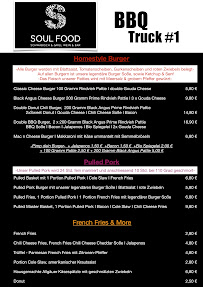 SOUL FOOD Schwäbisch & Grill Bar & Wein Forum am Hofgarten à Günzburg menu