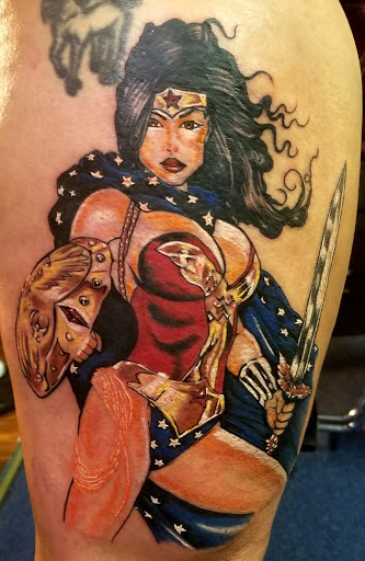 Explore chest tattoo ideas male, creative tattoo ideas in Smithville, available at Revelation Ink