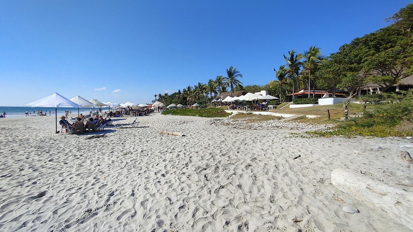 Fotografija Nayarit beach z dolga ravna obala