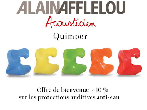 Magasin d'appareils auditifs Audioprothésiste Alain Afflelou Acousticien Quimper