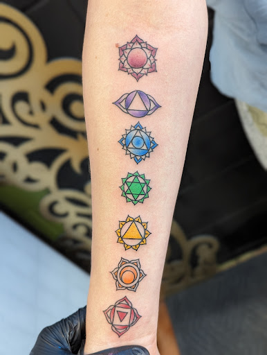 Explore stitching tattoo ideas, creative tattoo ideas in Longwood, available at Trinity Tattoo Co Inc