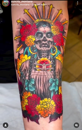 Explore guam tattoo ideas, creative tattoo ideas in El Paso, available at Sun City Tattoo Montana