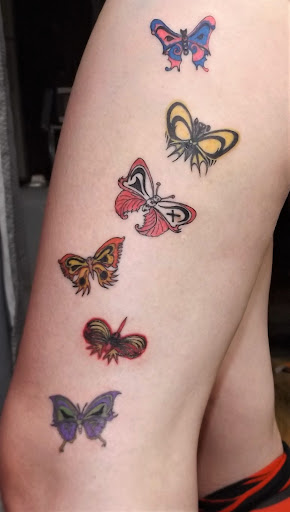 Explore name tattoos ideas, creative tattoo ideas in Carlinville, available at MaloneTattoo