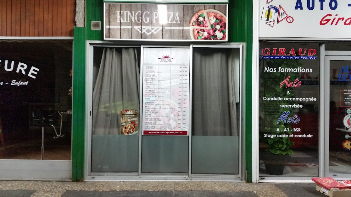 Kingg pizza à Aurillac