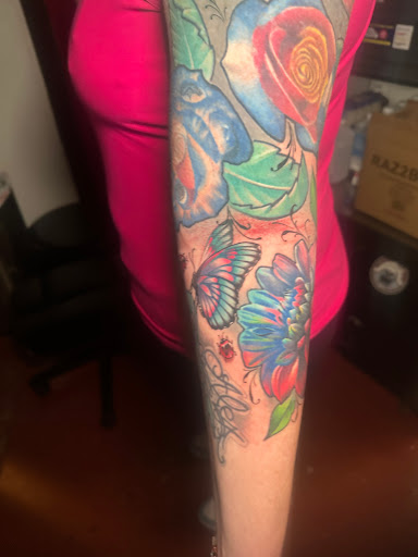 Explore neck tattoo ideas for women, creative tattoo ideas in Castle Rock, available at Summit Tattoo and Piercing
