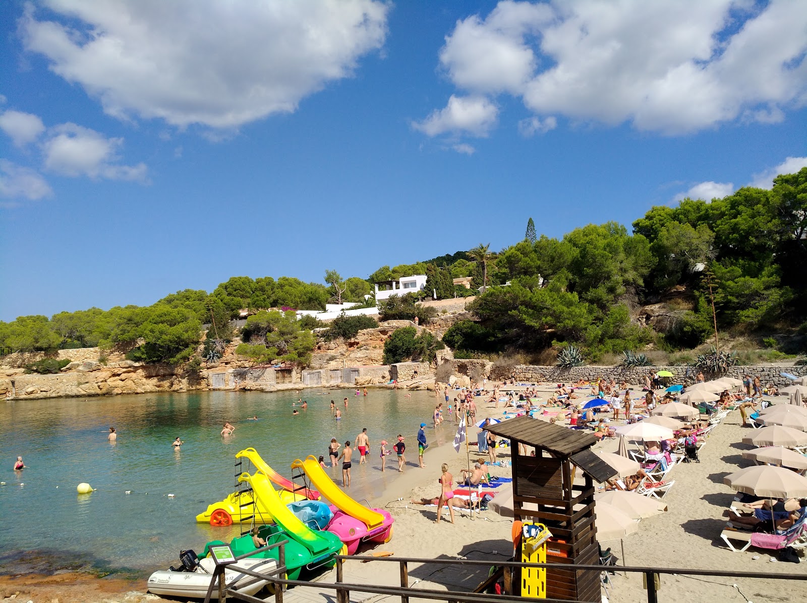 Photo de Cala Gracio avec un niveau de propreté de très propre