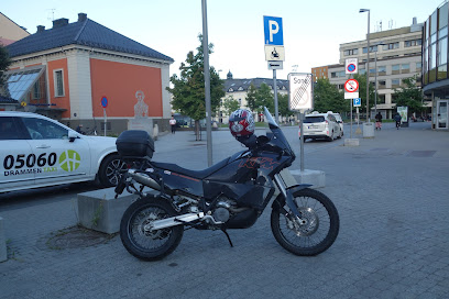 Mc-parkering ved Globusgården