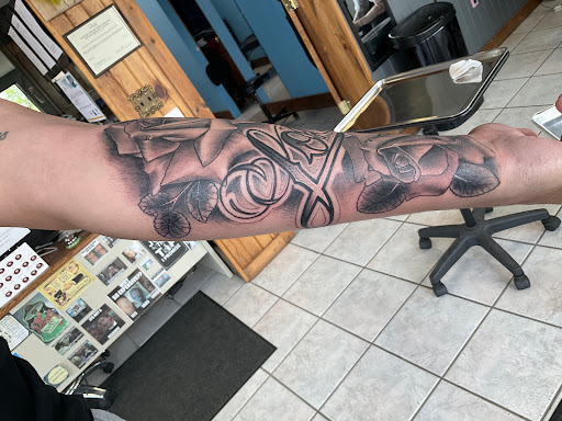 Explore patchwork tattoo ideas female, creative tattoo ideas in Rapid City, available at Elegant Ink Tattoos And Piercings
