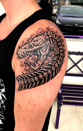 Explore cover up tattoo ideas on foot, creative tattoo ideas in Ocean View, available at Moonlight Tattoo