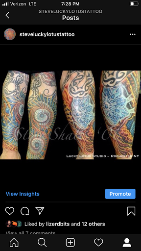 Tattoo Shop «Lucky Lotus Tattoo», reviews and photos, 1045 S Clinton Ave, Rochester, NY 14620, USA