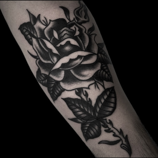 Explore sesshomaru tattoo ideas, creative tattoo ideas in Johnson City, available at Gold Cross Tattoo Co.