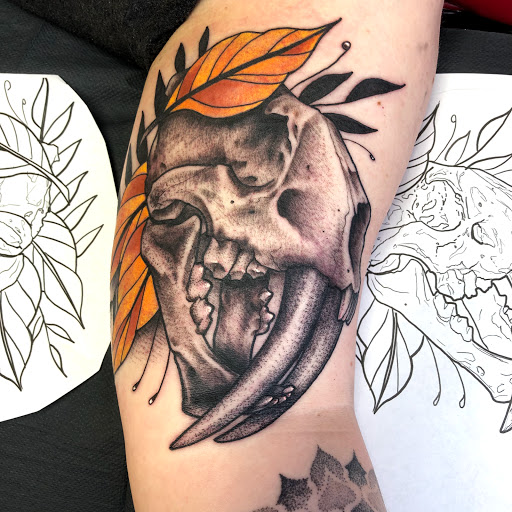 Explore morning glory tattoo ideas, creative tattoo ideas in Savannah, available at tattoos by delan