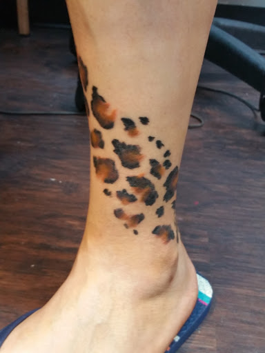Explore mens collar bone tattoo ideas, creative tattoo ideas in Rowlett, available at Fresh Image Tattoo Studios