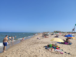 Foto von Platja la Garrofera mit lange, gerade küste