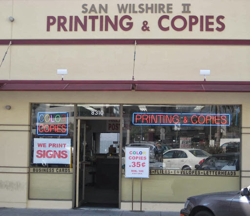 San Wilshire Printing & Copies
