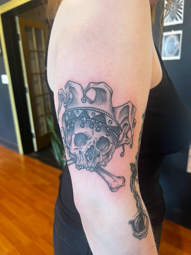 Explore semicolon butterfly tattoo ideas, creative tattoo ideas in Lincoln City, available at Xeper Studio Tattoos and Temple of Personal Development