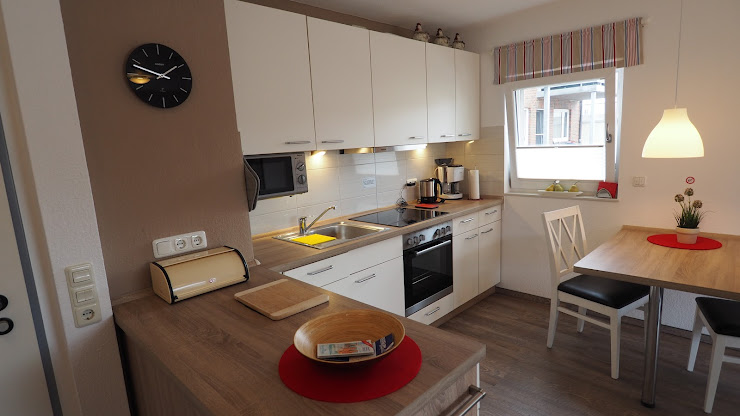 Cuisine Ferienwohnung Apartment Alleestraße 25761 Büsum