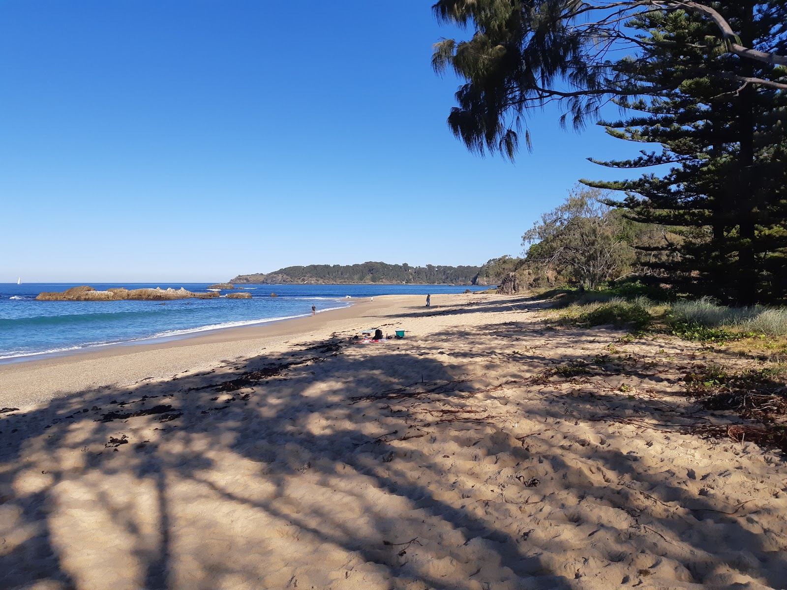 Foto von Opal Cove Beach mit beiger sand Oberfläche