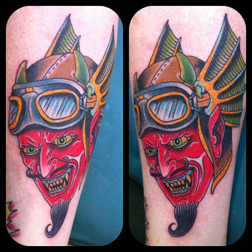 Tattoo Shop «Hell Bomb Tattoo», reviews and photos, 1115 E Douglas Ave, Wichita, KS 67211, USA