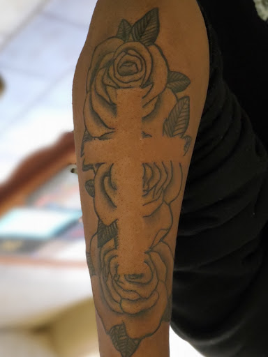 Explore infinity symbol tattoo ideas, creative tattoo ideas in Stamford, available at KE Tattoo Studio