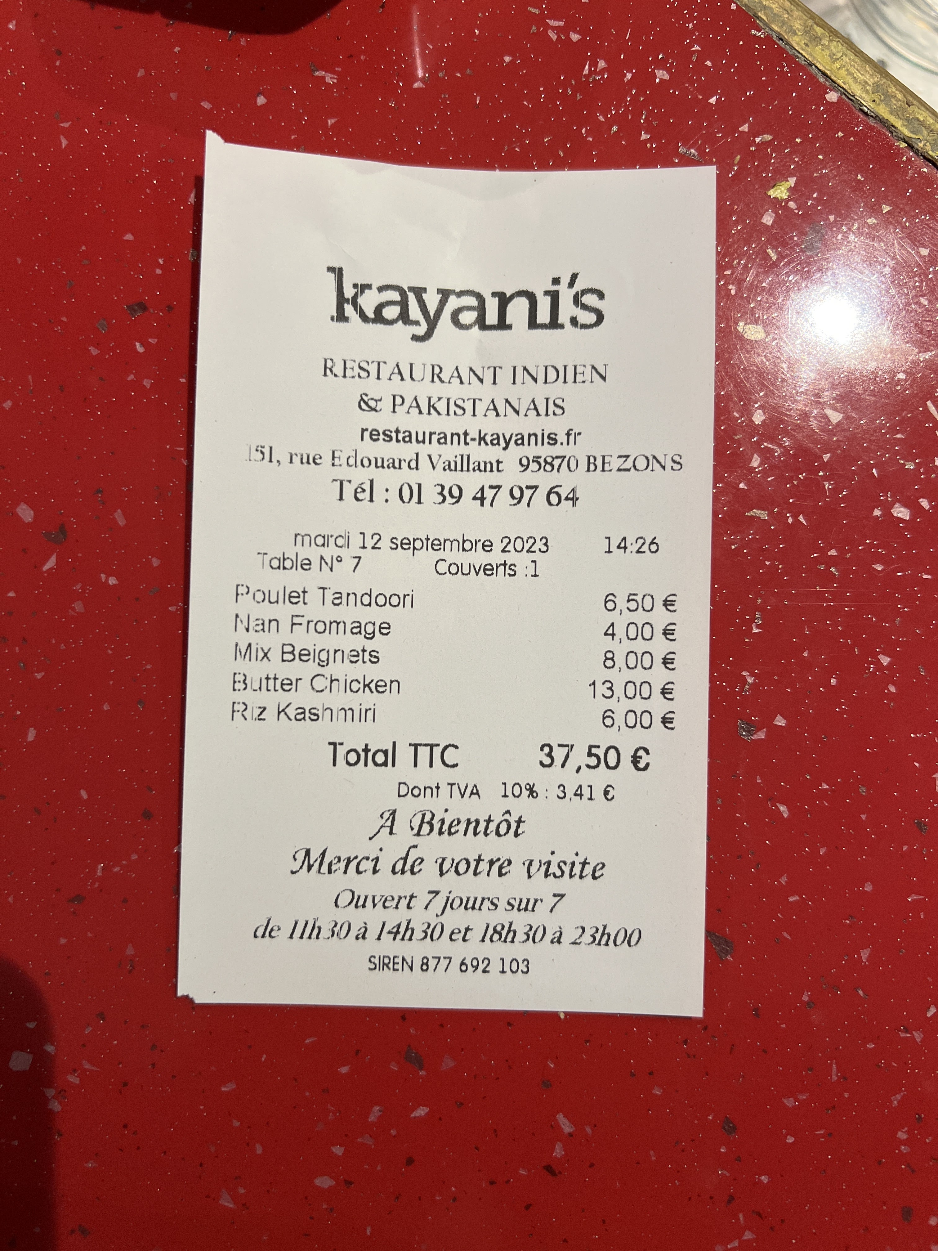 Photo n° 1 de l'avis de A.o fait le 12/09/2023 à 12:29