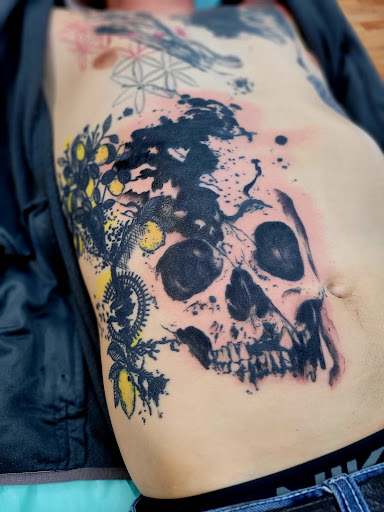 Explore sage tattoo ideas, creative tattoo ideas in Benton, available at Spectrum Tattoo