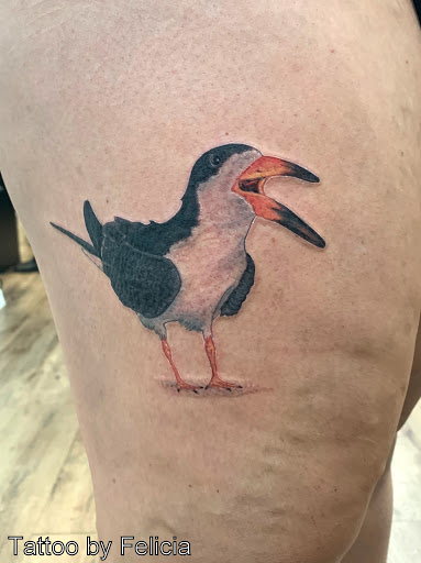 Explore bluey tattoo ideas, creative tattoo ideas in Fort Myers, available at Tiger Lotus Tattoo and Piercing