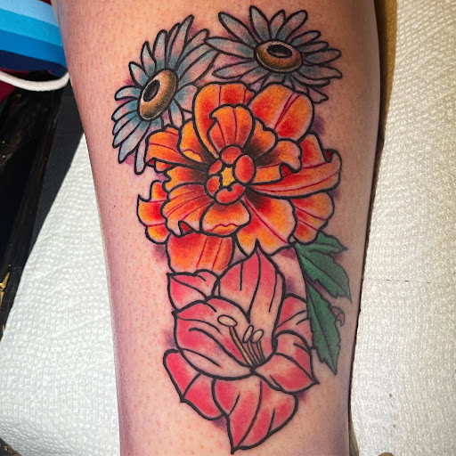 Explore side head tattoo ideas, creative tattoo ideas in Scranton, available at Tried N True Tattoo