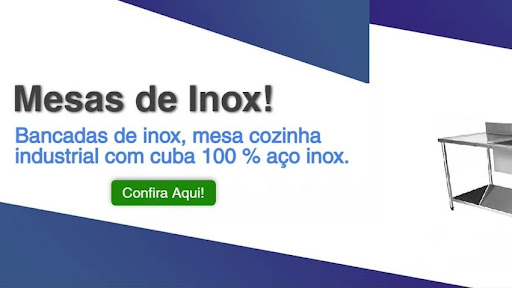 JV INOX - Mesa Inox em Curitiba Fabricante de Balcão de Inox Curitiba Camara Fria Sob Medida