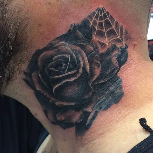 Explore symmetrical tattoo ideas, creative tattoo ideas in Chapel Hill, available at Golden Falcon Tattoo and Piercing