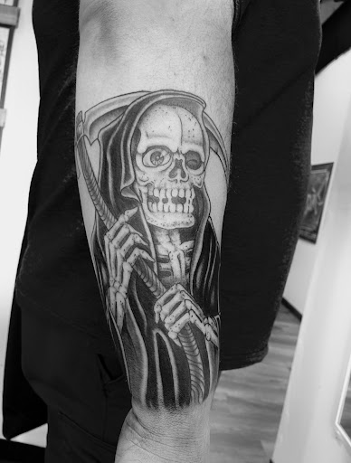 Explore tattoo ideas aquarius, creative tattoo ideas in Bargersville, available at Angels and Demons Tattoo