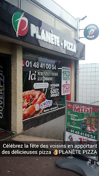 Menu / carte de Planète Pizza Epinay-sur-Seine à Épinay-sur-Seine