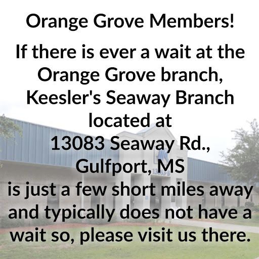 Credit Union «Keesler Federal Credit Union Orange Grove Branch», reviews and photos