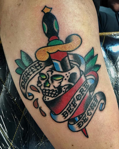 Tattoo Shop «Persecuted Tattoo», reviews and photos, 1788 E Poinsett Street Extension, Greer, SC 29651, USA